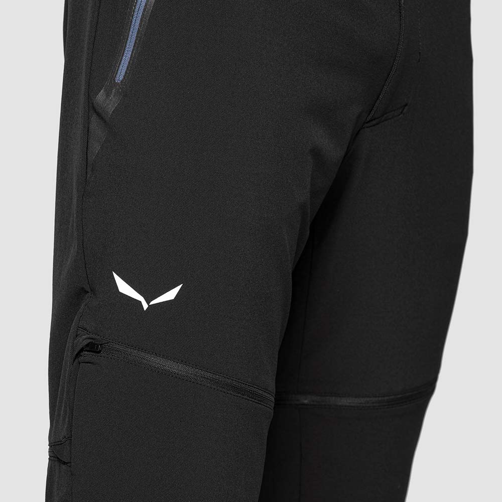 Salewa Pedroc 2 Durastretch Zip Off Black Men Pants