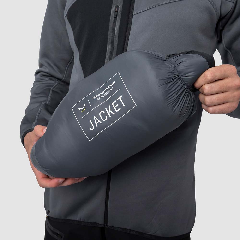 Salewa Ortles Heavy 2 Powertex Black Men Down Jacket