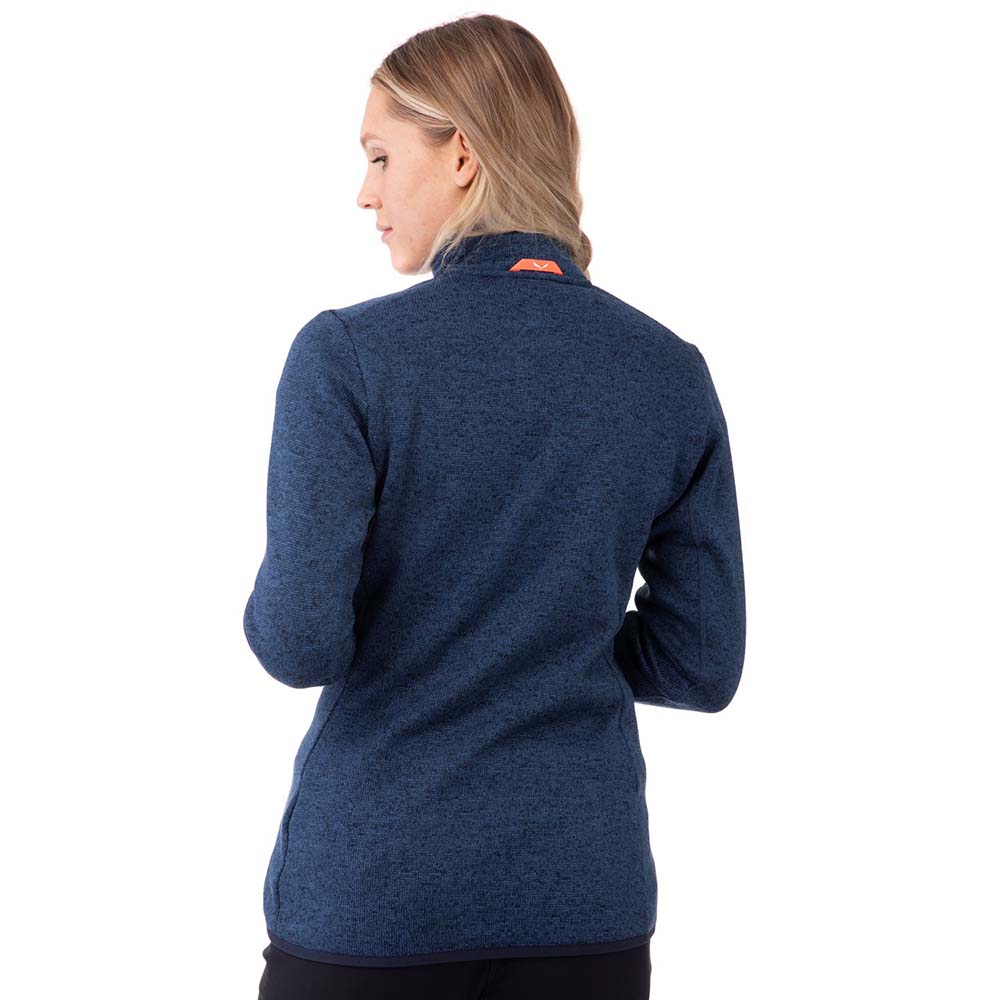 Salewa Rocca 2 Polarlite Fleece Navy Blue Women Tops