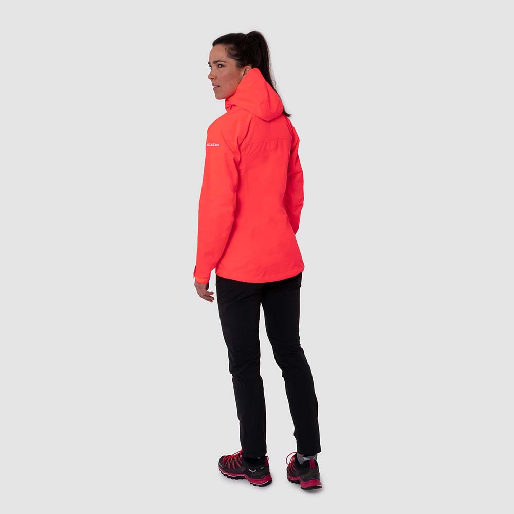 Salewa Puez Aqua Powertex Hardshell Pink Women Jacket