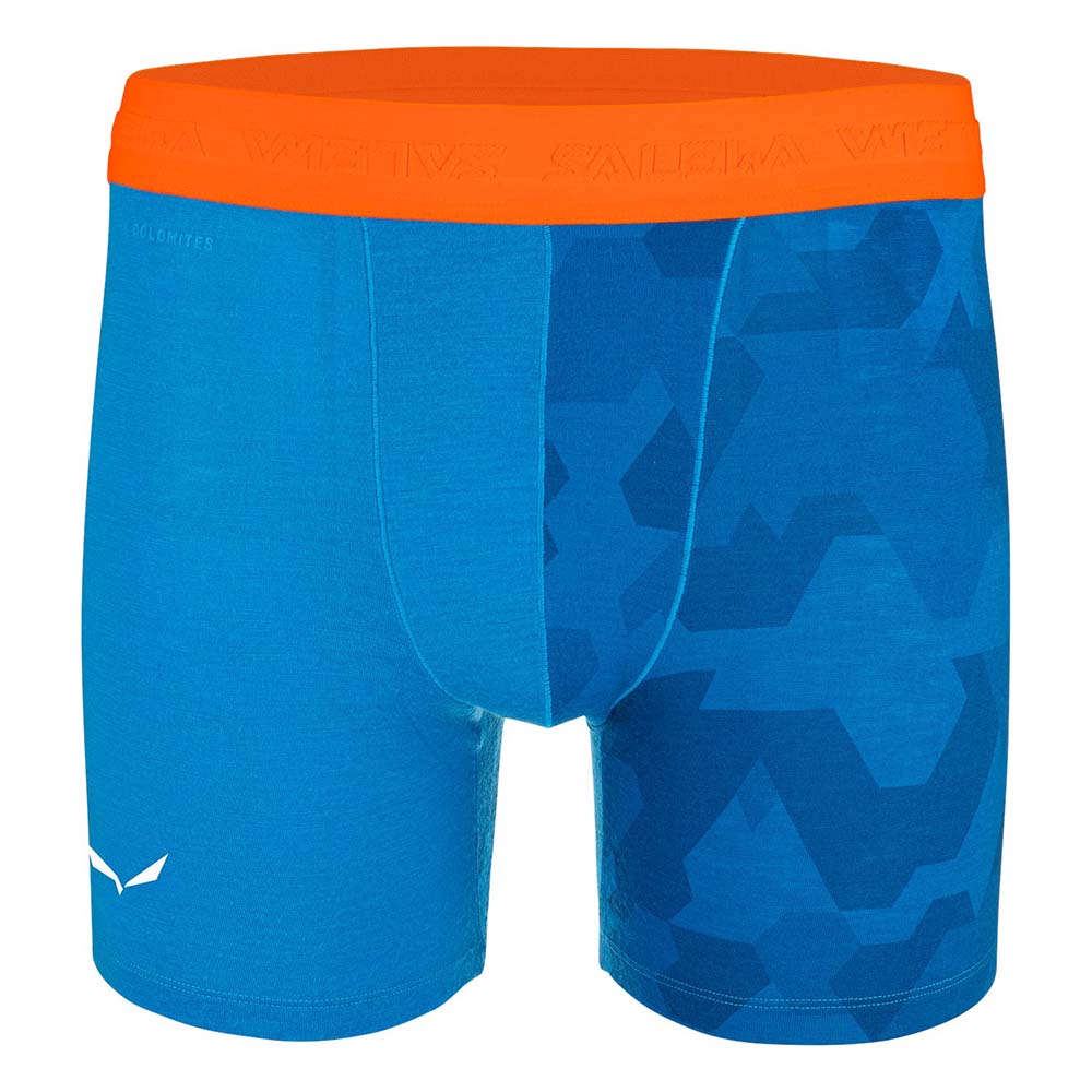 Salewa Cristallo Warm Alpine Merino Responsive Blue Men Boxer