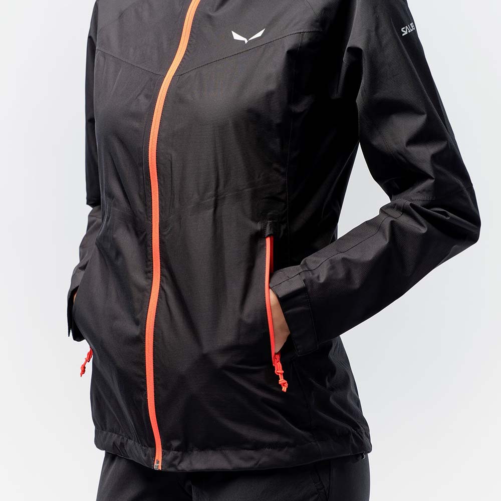 Salewa Puez Aqua Powertex Hardshell Black Women Jacket
