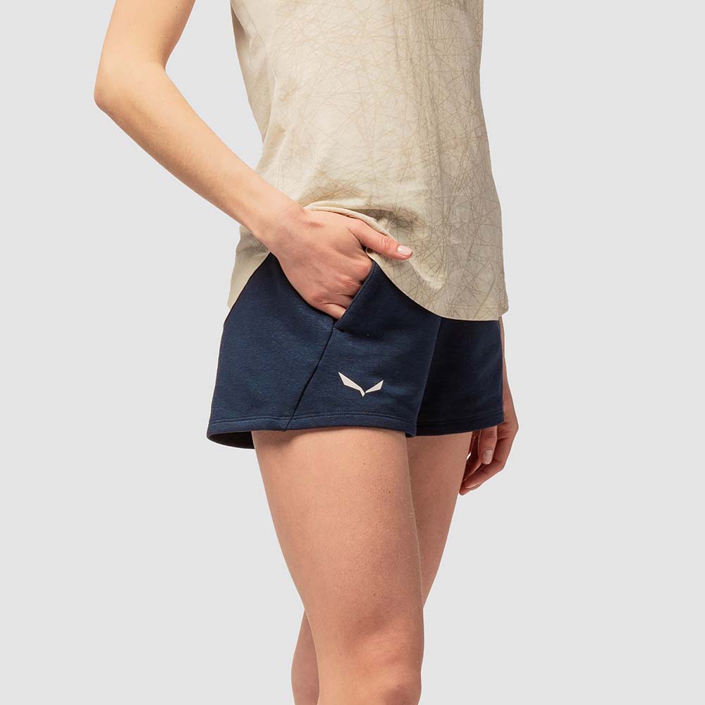Salewa Lavaredo Hemp Train Navy Blue Women Shorts