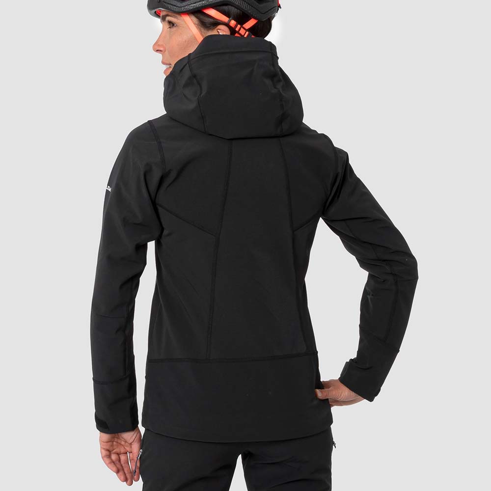 Salewa Comici Stormwall/Durastretch Softshell Black Women Jacket