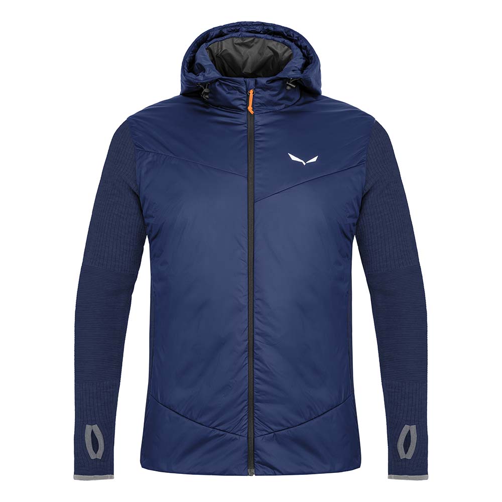 Salewa Fanes Engineered Merino Hybrid Blue Men Jacket