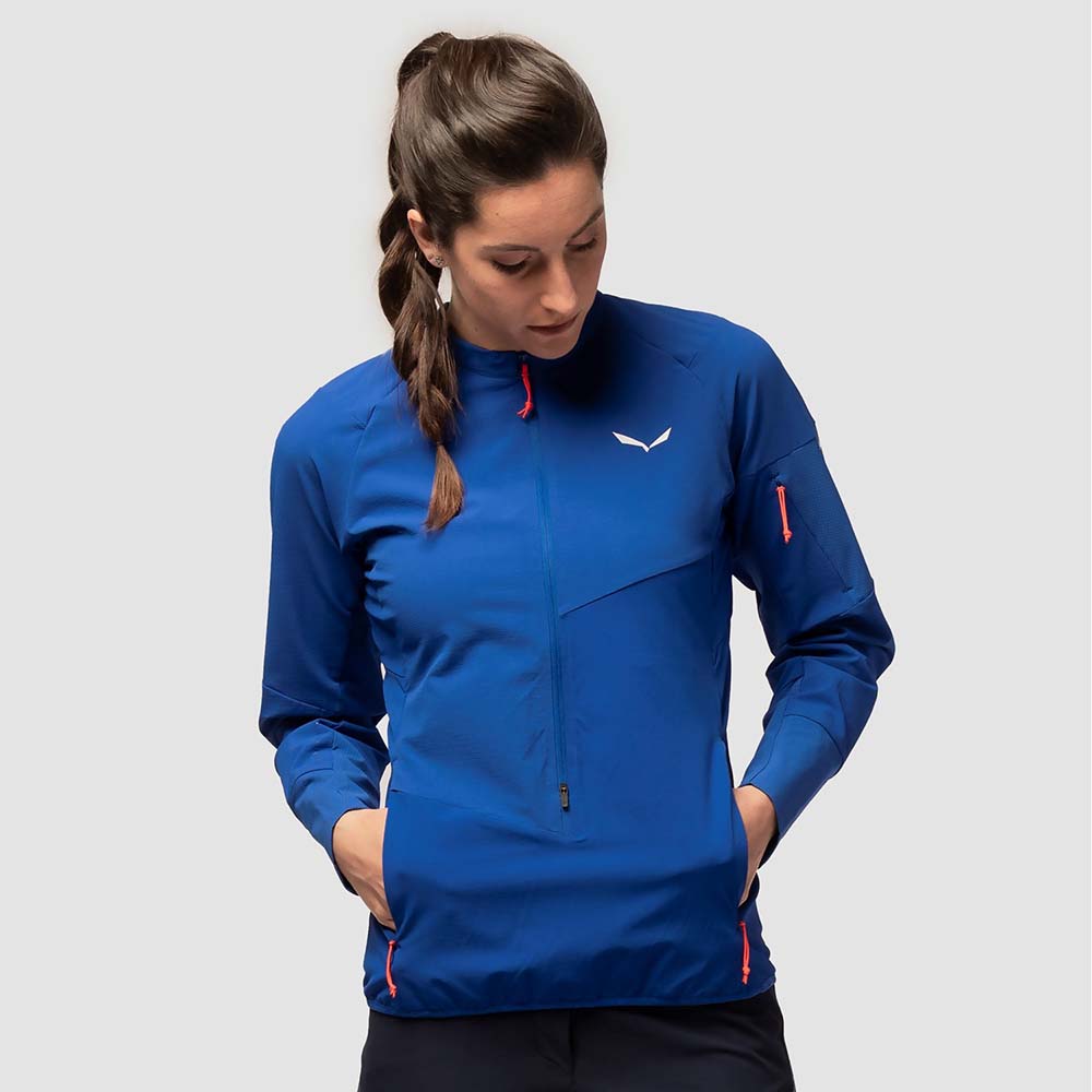 Salewa Agner Durastretch Blue Women Anorak