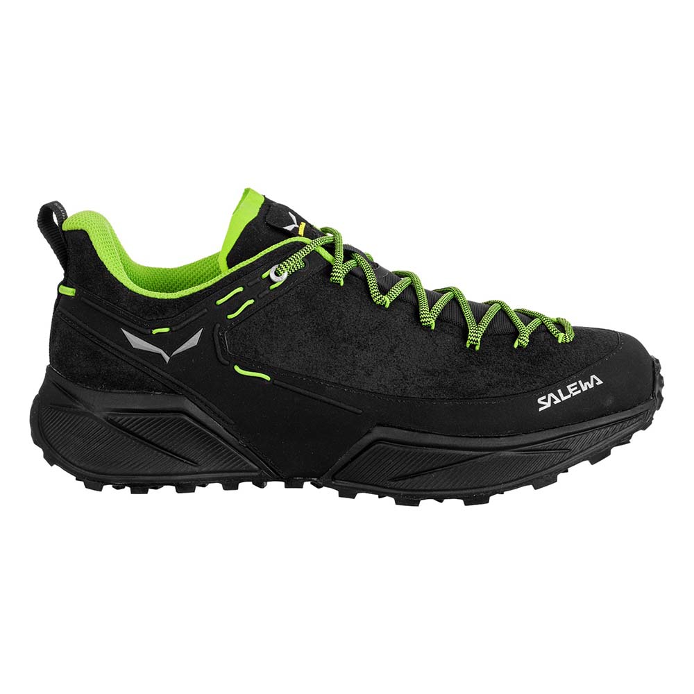 Salewa Dropline Leather Black/Pale Frog Men Shoes