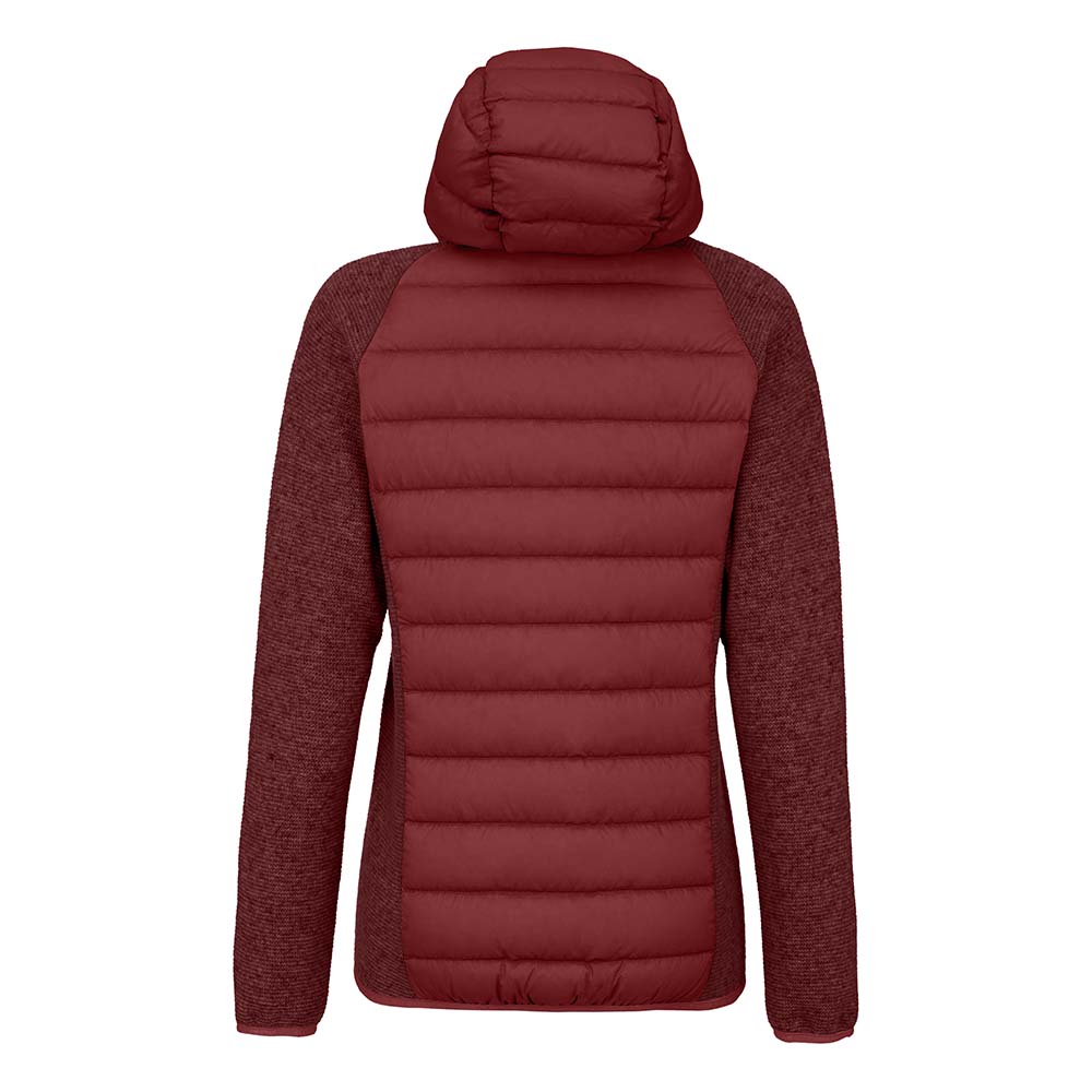 Salewa Fanes Sarner Down Hybrid Red Women Jacket