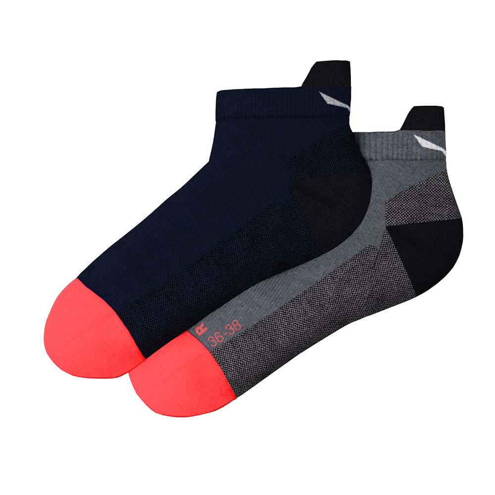 Salewa Mountain Trainer Merino Low Cut Grey Women Socks