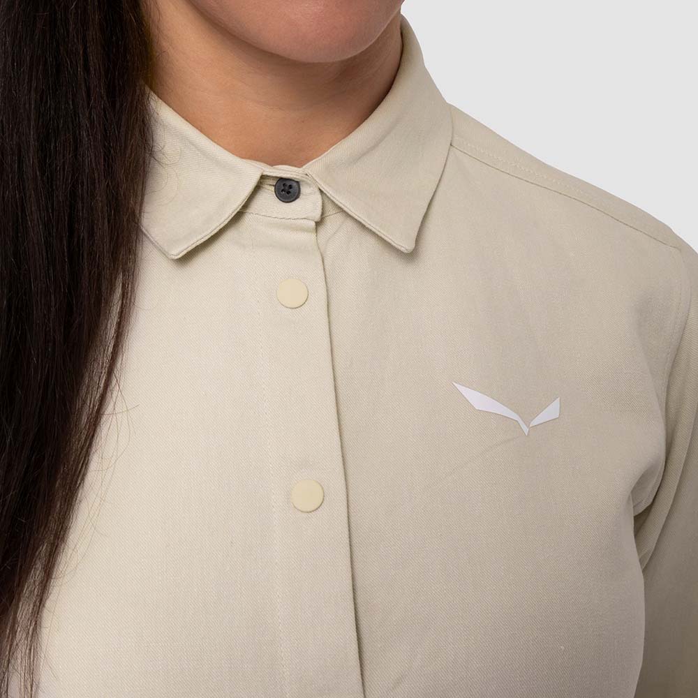 Salewa Fanes Hemp Beige Women Shirts