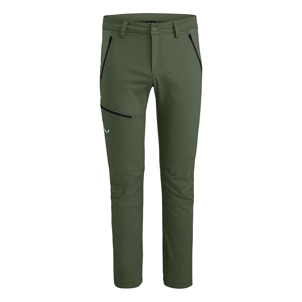 Salewa Fanes Cotton Durastretch Green Men Pants