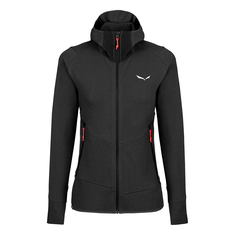 Salewa Lavaredo Hemp Black Women Hooded Jacket