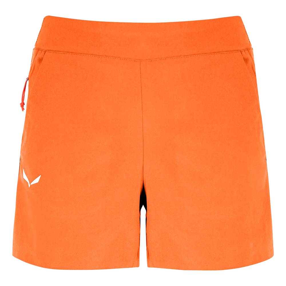 Salewa Lavaredo Durastretch Red Orange Women Shorts