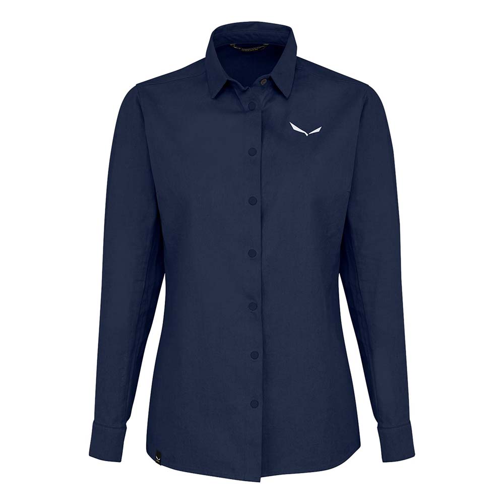 Salewa Fanes Hemp Navy Blue Women Shirts