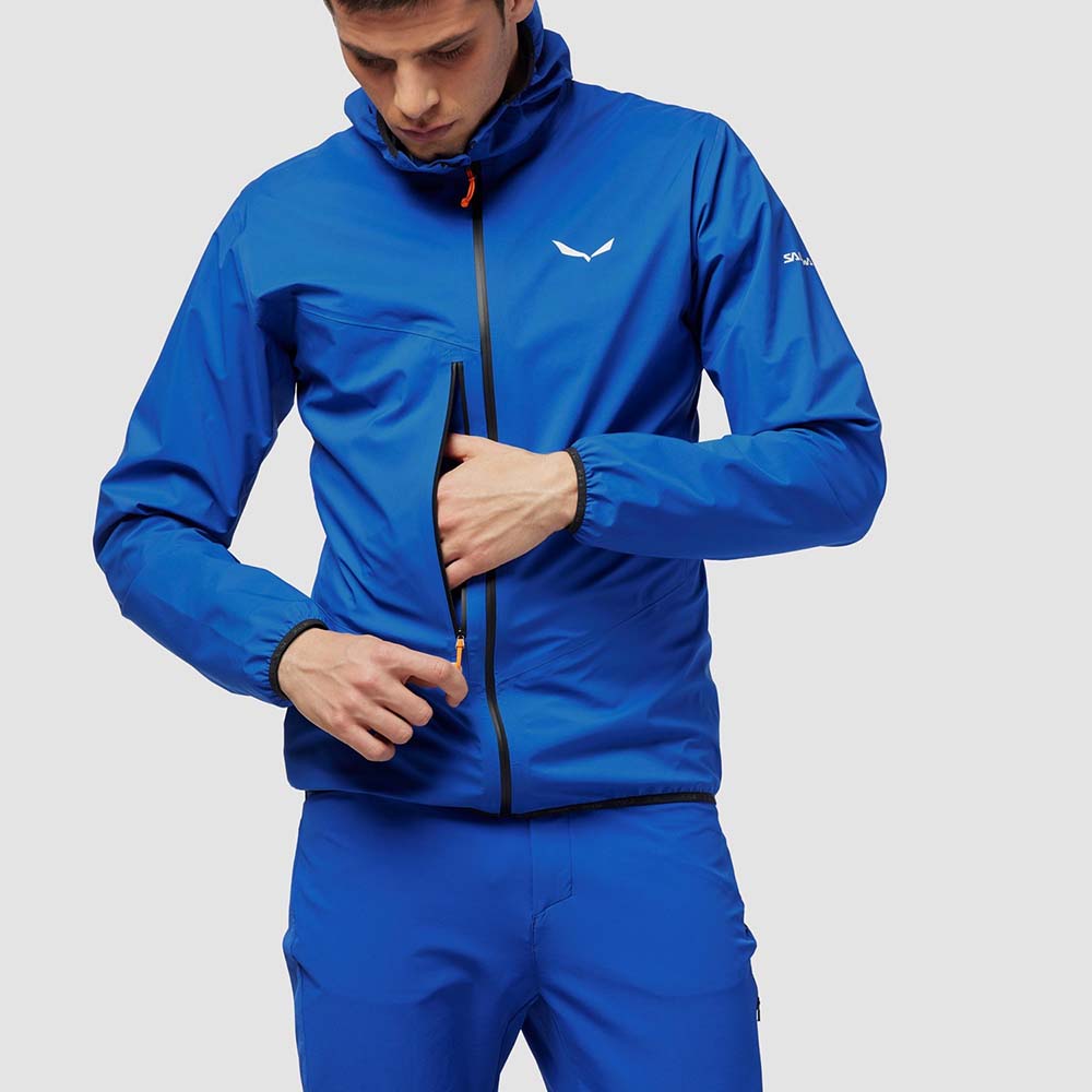 Salewa Agner 2 3L Powertex Blue Men Jacket