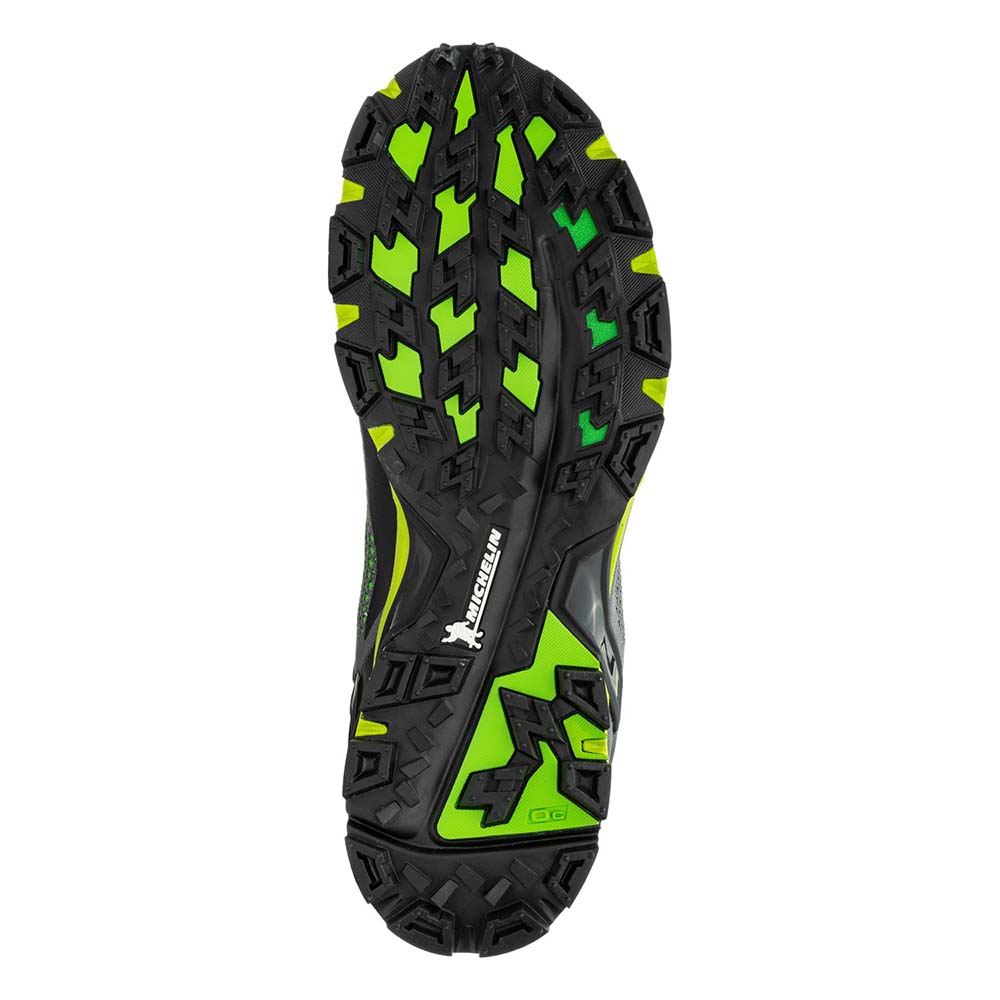 Salewa Lite Train K Green/Blue Men Speed Hiking Shoes