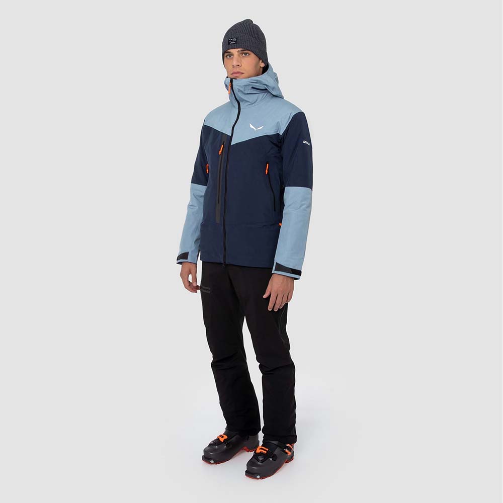 Salewa Sella Powertex Responsive Navy Blue Men Jacket