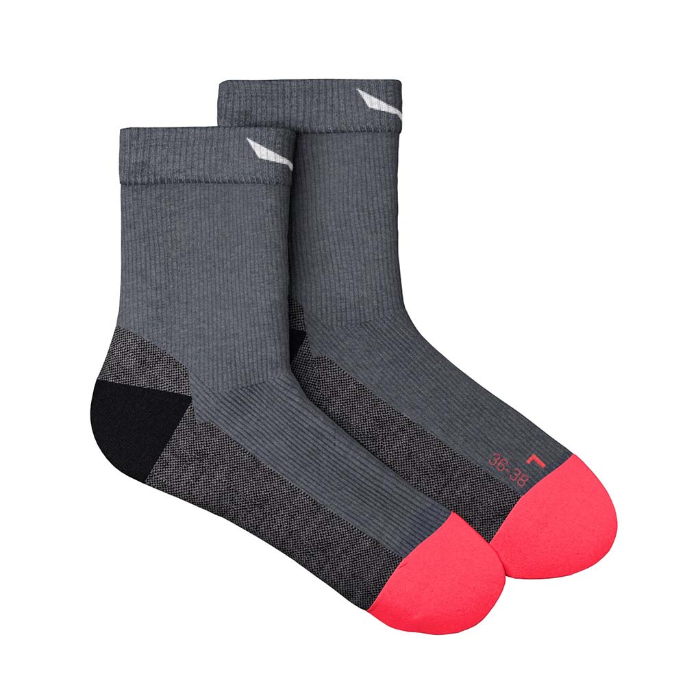 Salewa Mountain Trainer Merino Quarter Grey Women Socks