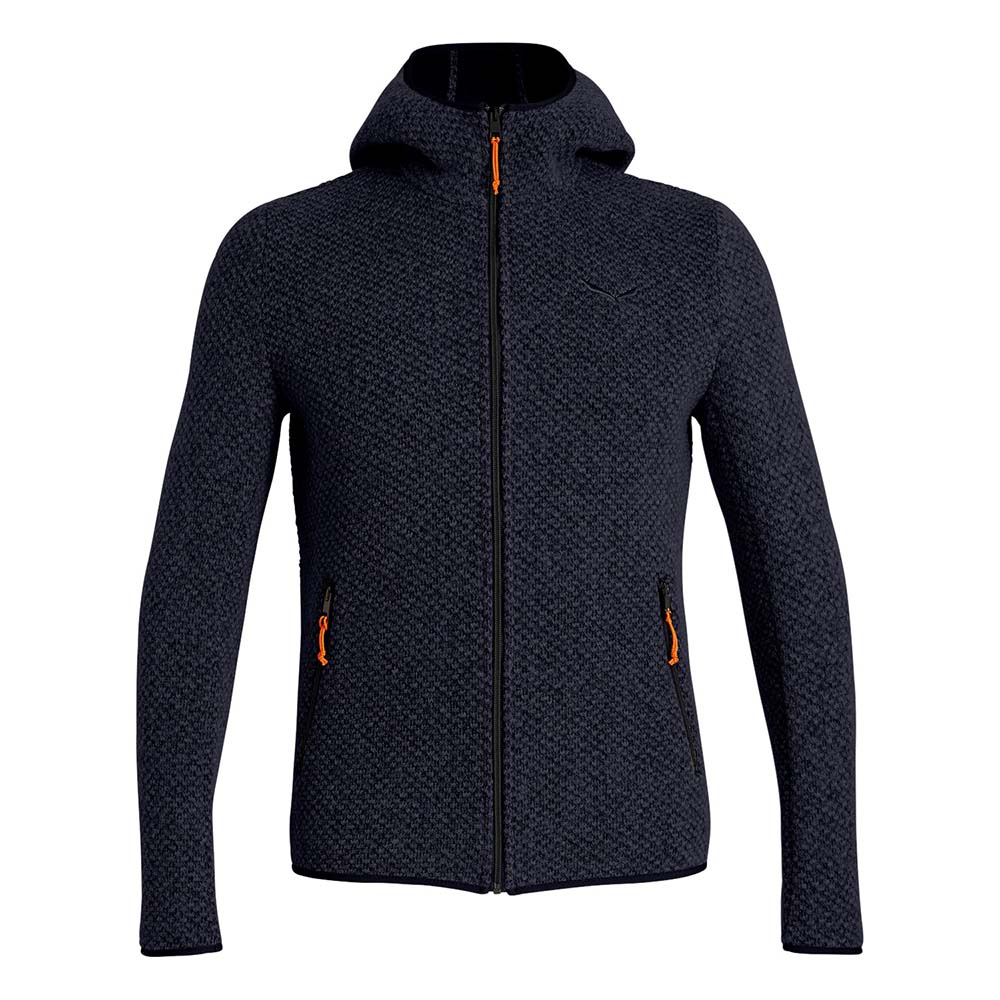 Salewa Woolen 2L Navy Blue Men Hoodies
