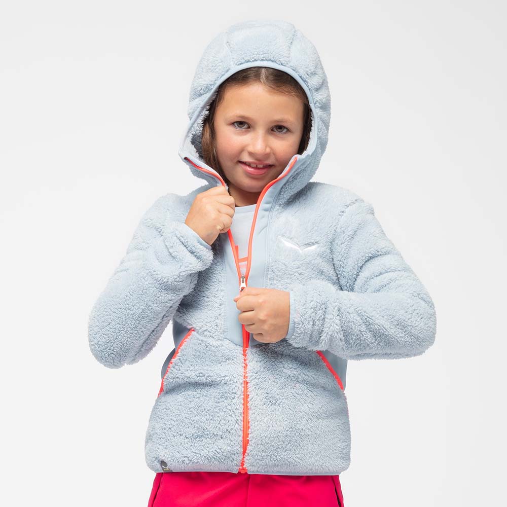 Salewa Reversible Grey Kids Jacket