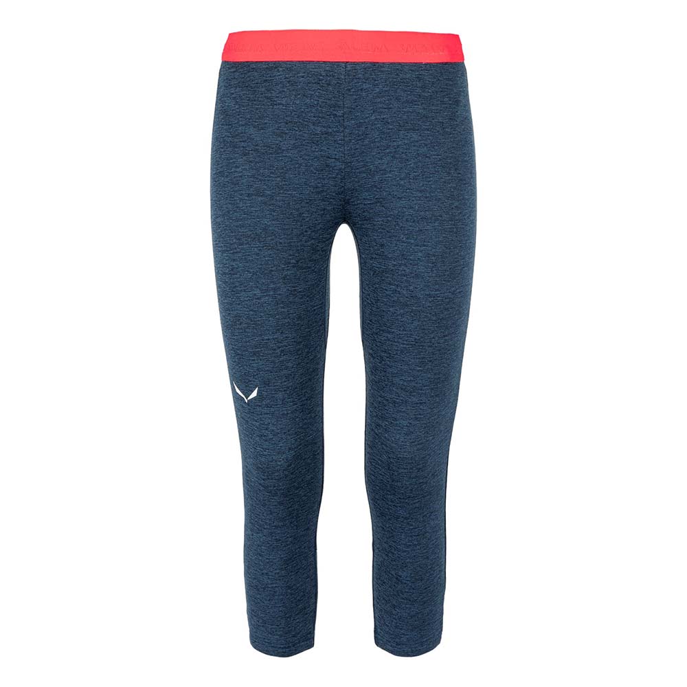 Salewa Boe Merino 3/4 Navy Blue Women Tights