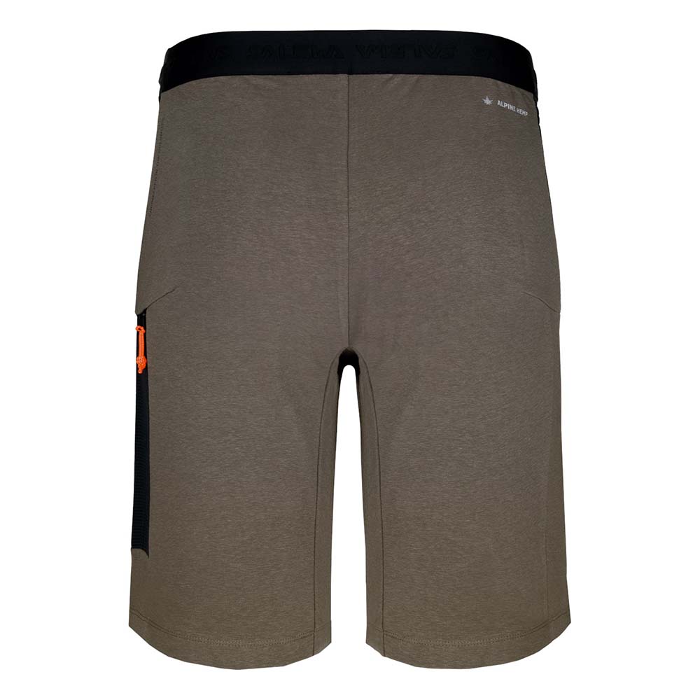 Salewa Lavaredo Hemp Train Brown Men Shorts