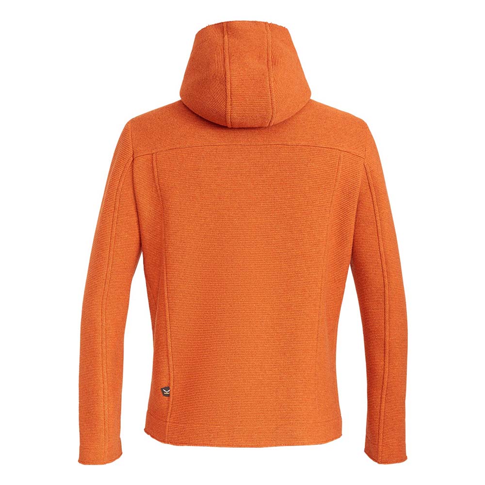 Salewa Sarner Wool Orange Men Hoodies