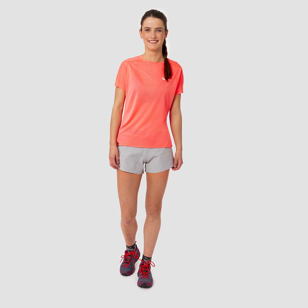 Salewa Pedroc 3 Dry Pink Women T-Shirts