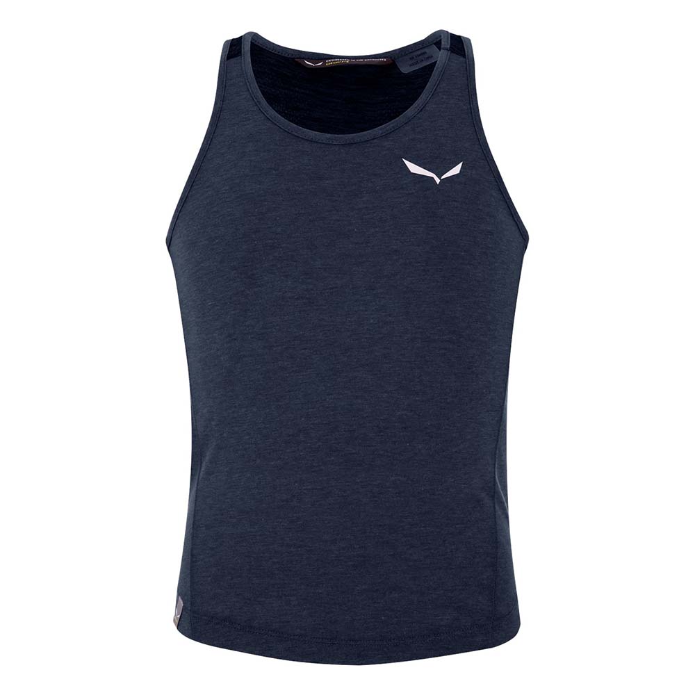 Salewa Agner Hybrid Navy Blue Girls Tank Top