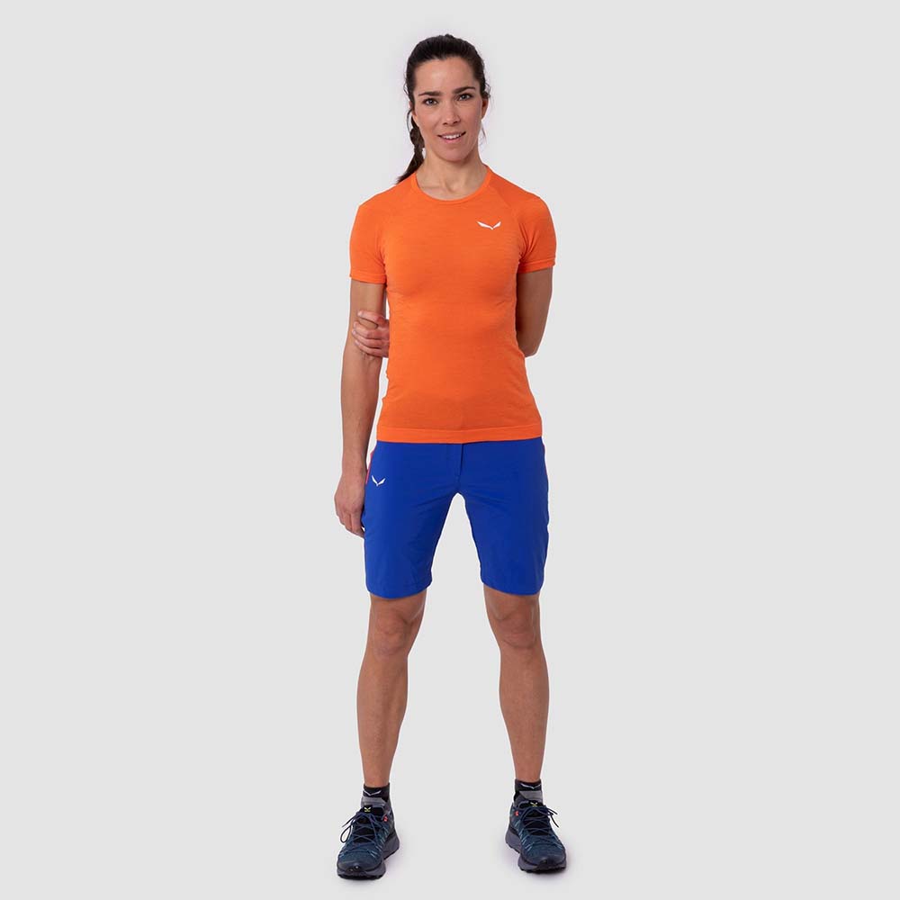 Salewa Pedroc Cargo 3 Durastretch Blue Women Shorts