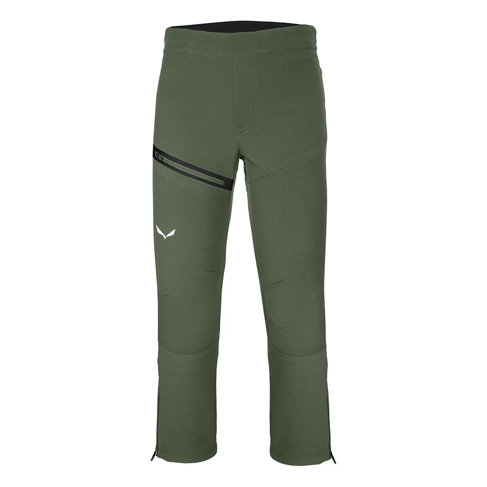 Salewa Puez Stormwall Green Kids Pants
