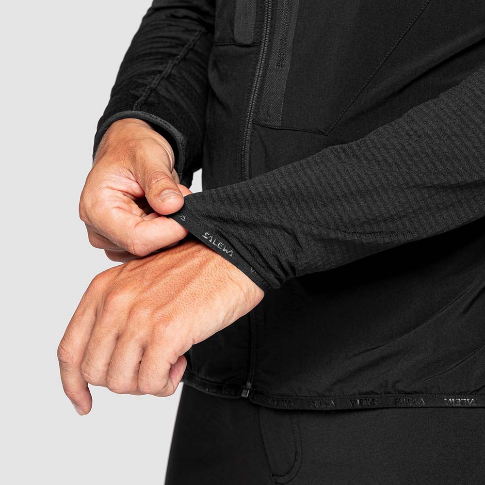 Salewa Rolle Polarlite Responsive Black Men Jacket