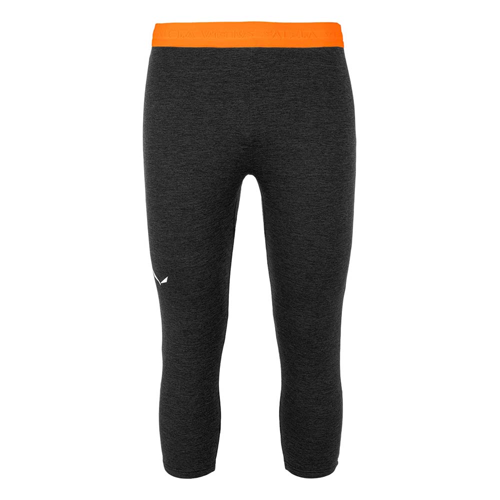 Salewa Boe Merino 3/4 Black Men Tights