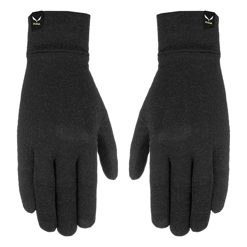 Salewa Cristallo Merino Black Women Gloves