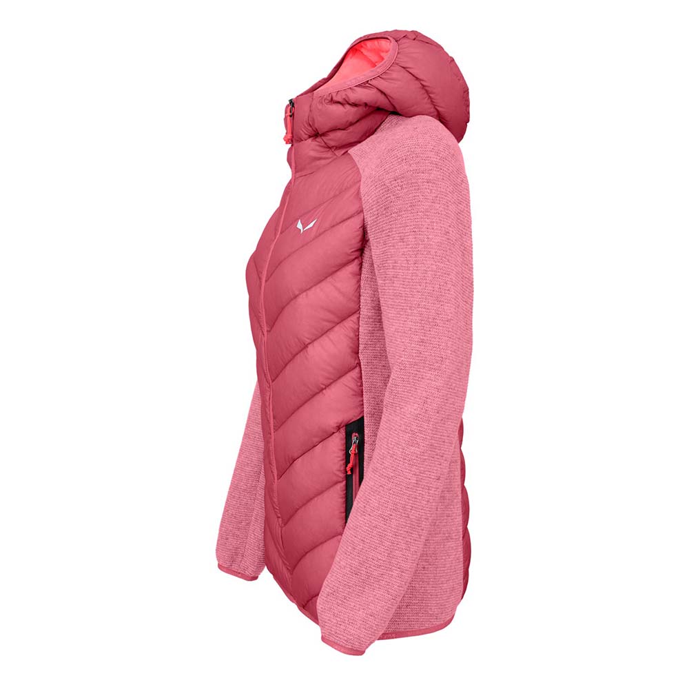 Salewa Fanes Sarner Down Hybrid Pink Women Jacket