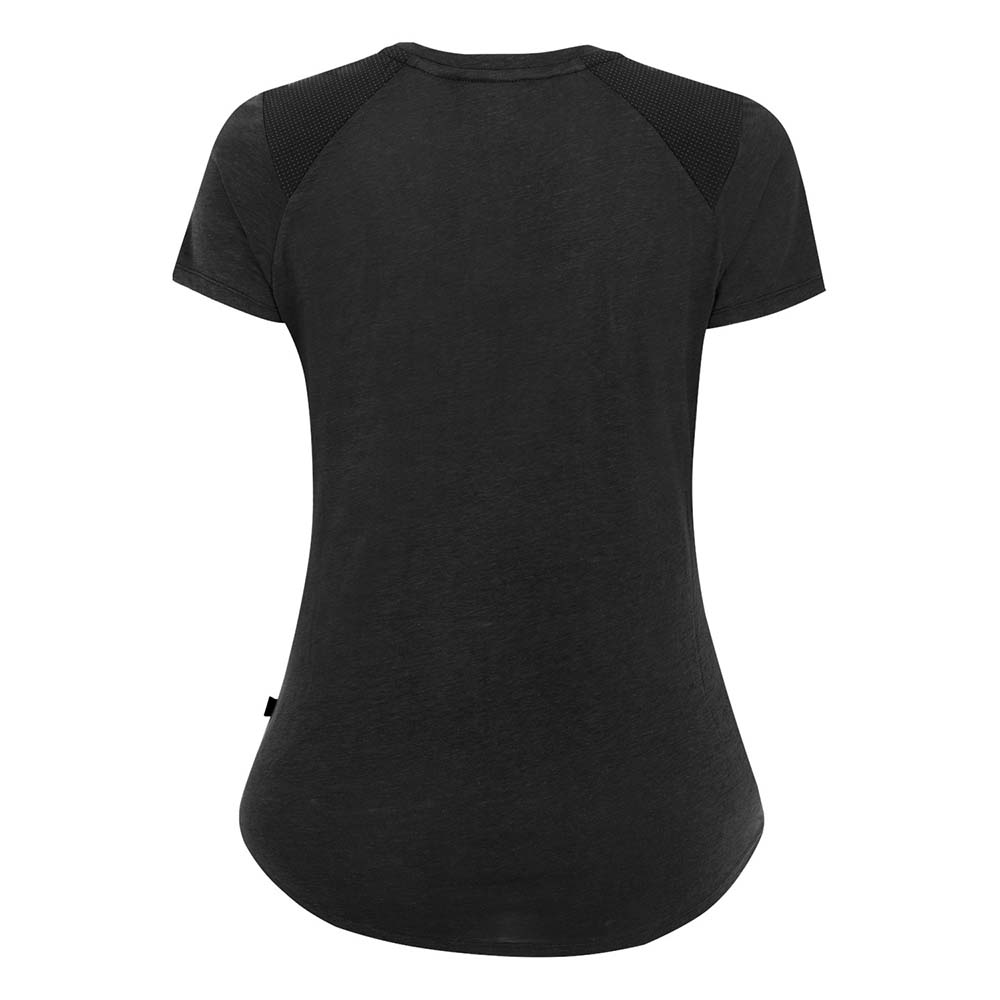 Salewa Alpine Hemp Print Black Women T-Shirts