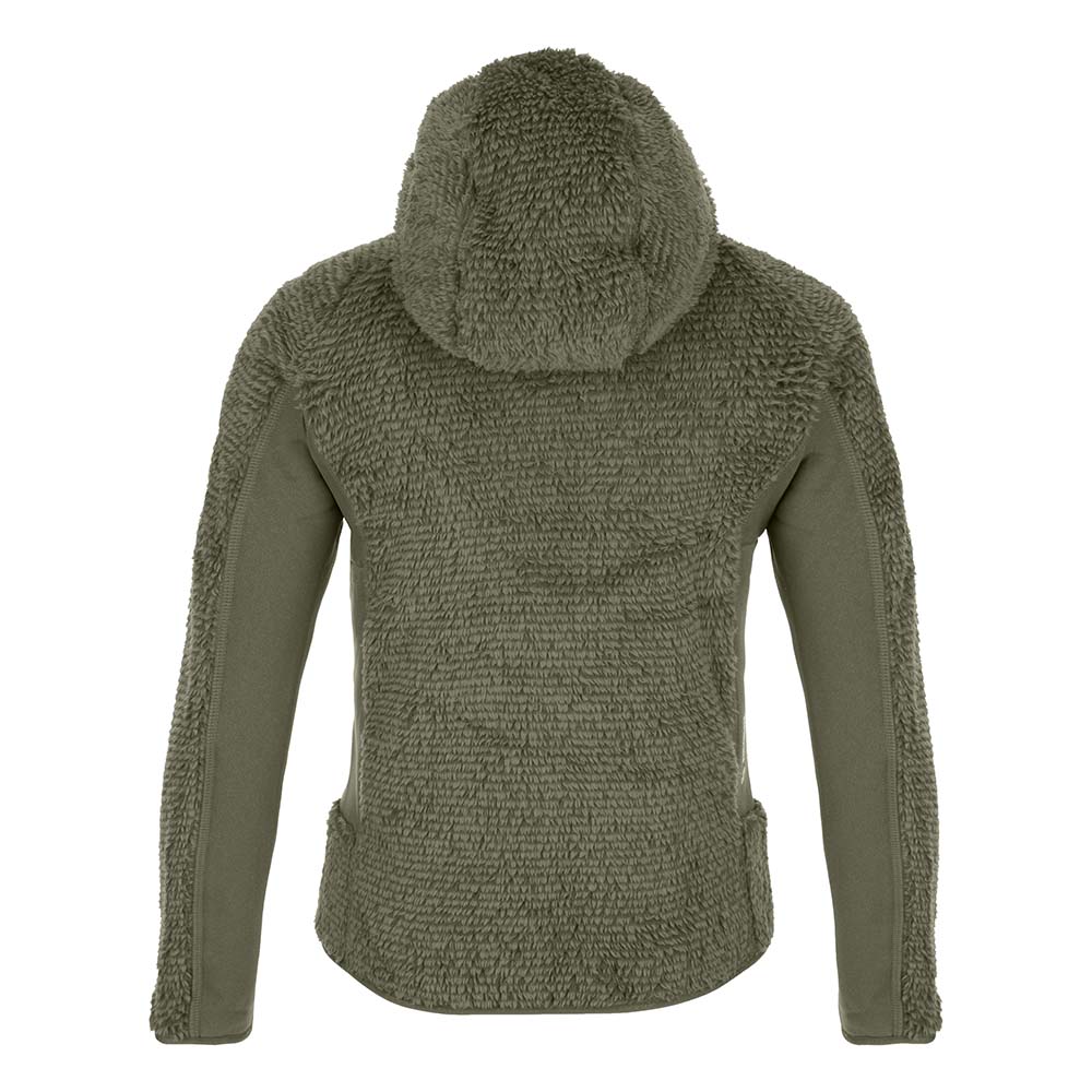 Salewa Puez Highloft Polarlite 2 Green Kids Hooded Jacket