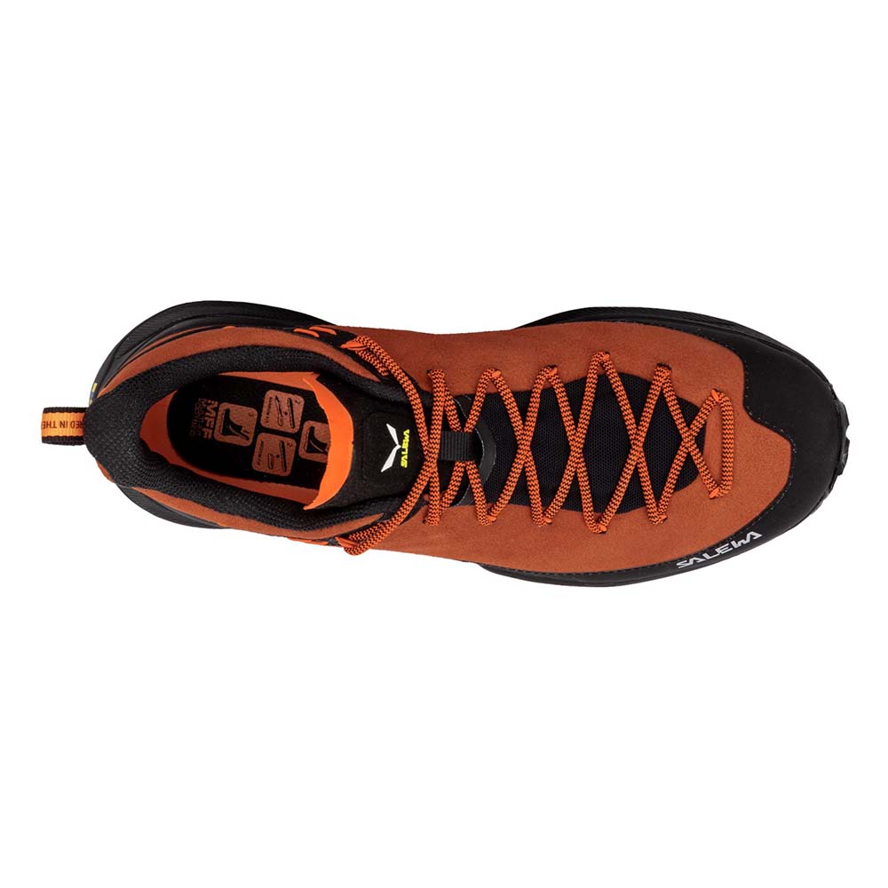 Salewa Dropline Leather Orange/Black Men Shoes