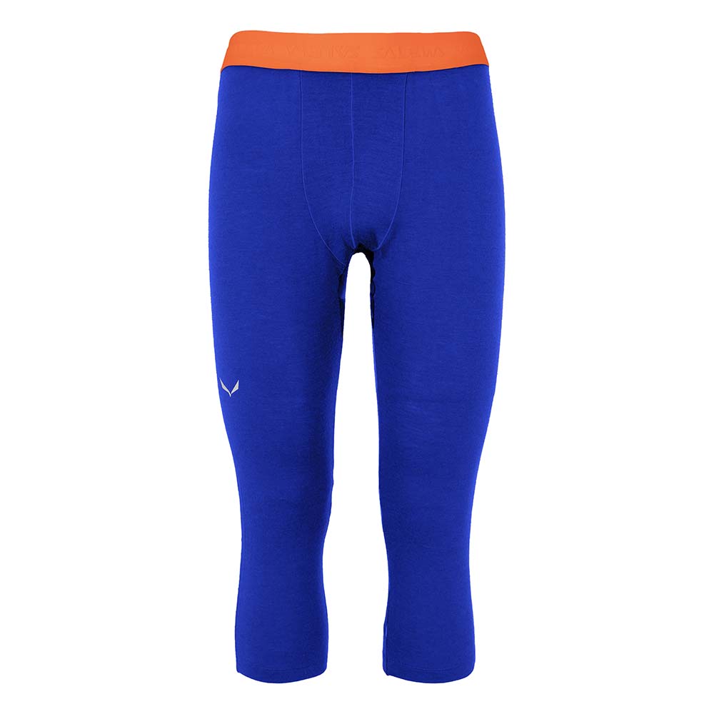 Salewa Cristallo Warm Alpine Merino Responsive 3/4 Blue Men Tights