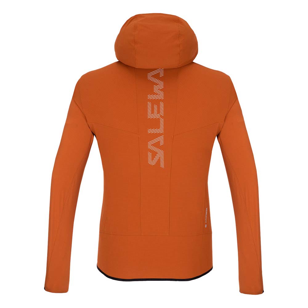 Salewa Puez 2 Durastretch Orange Men Hooded Jacket