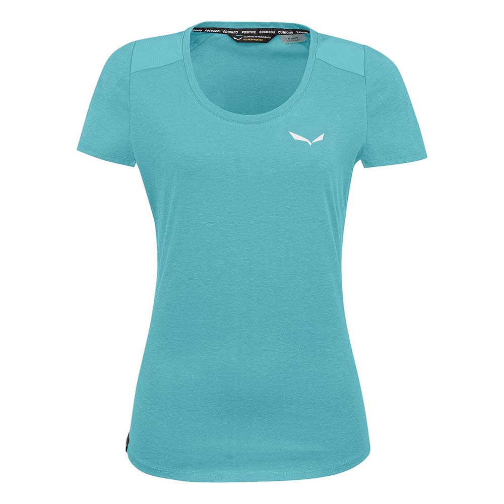Salewa Alpine Hemp Graphic Blue Women T-Shirts