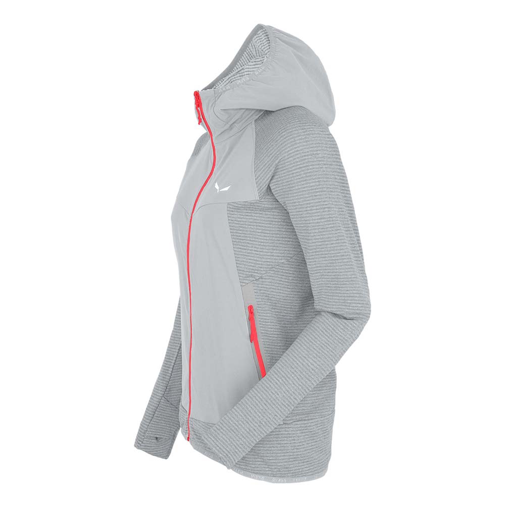 Salewa Rolle Polarlite Responsive Grey Women Jacket