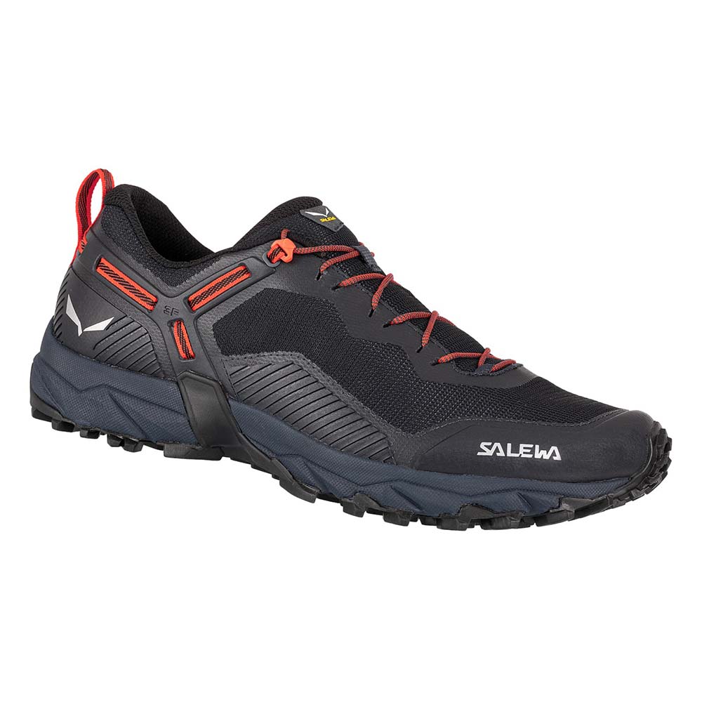 Salewa ltra Train 3 Grey/Red Orange Men Speed Hiking Shoes