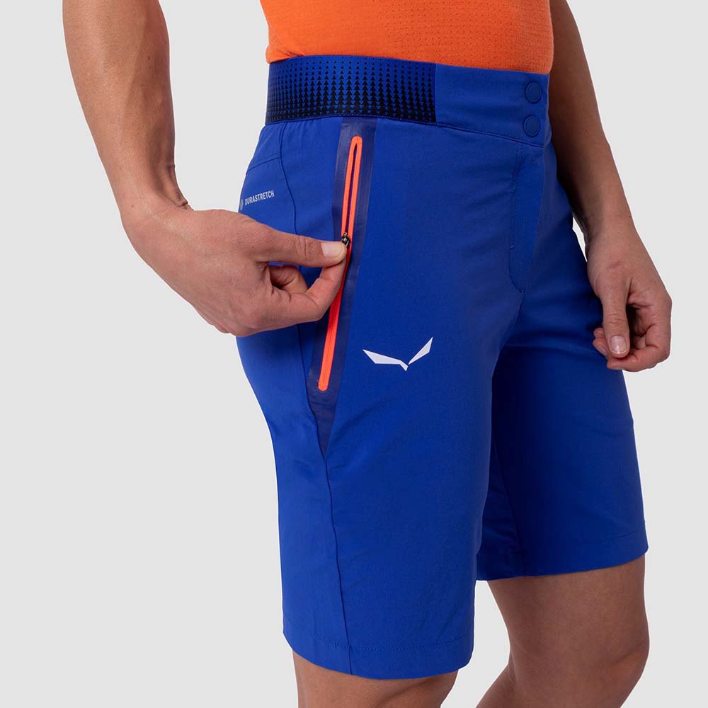 Salewa Pedroc Cargo 3 Durastretch Blue Women Shorts