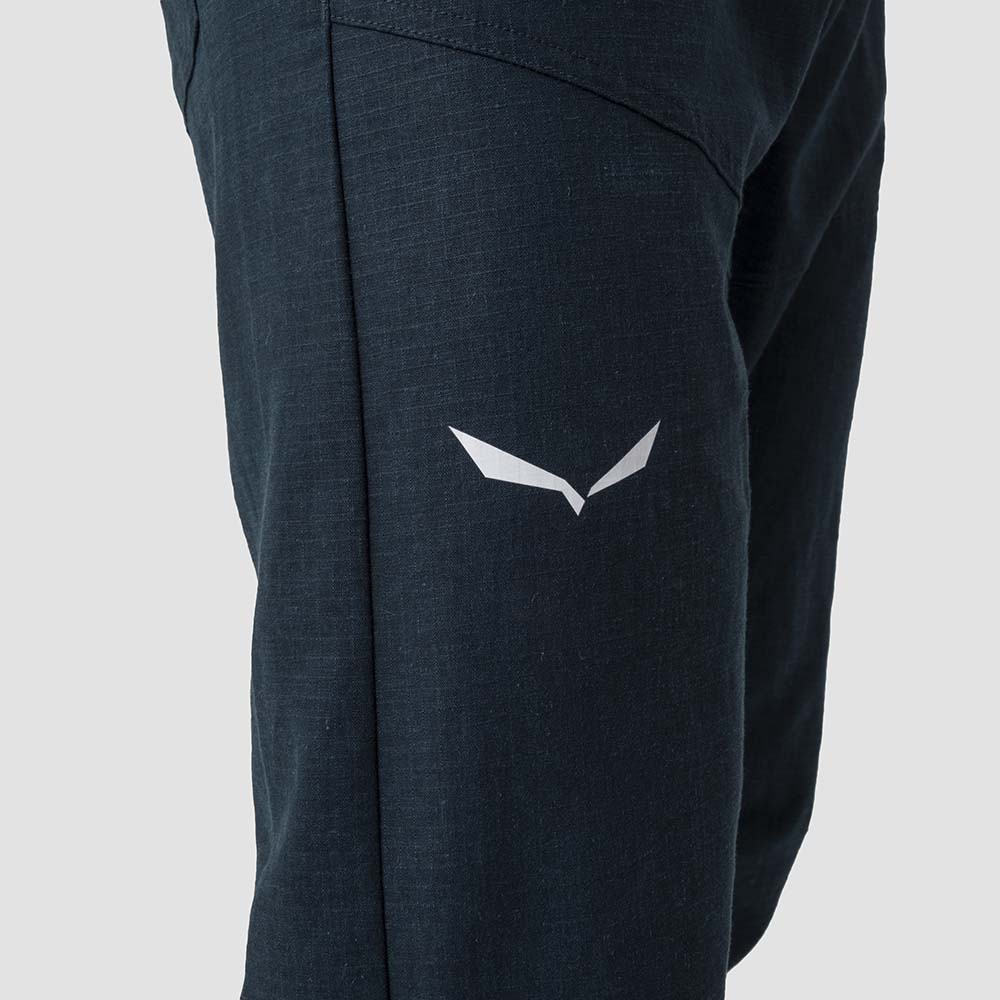 Salewa 5 Pockets Hemp Navy Blue Men Pants