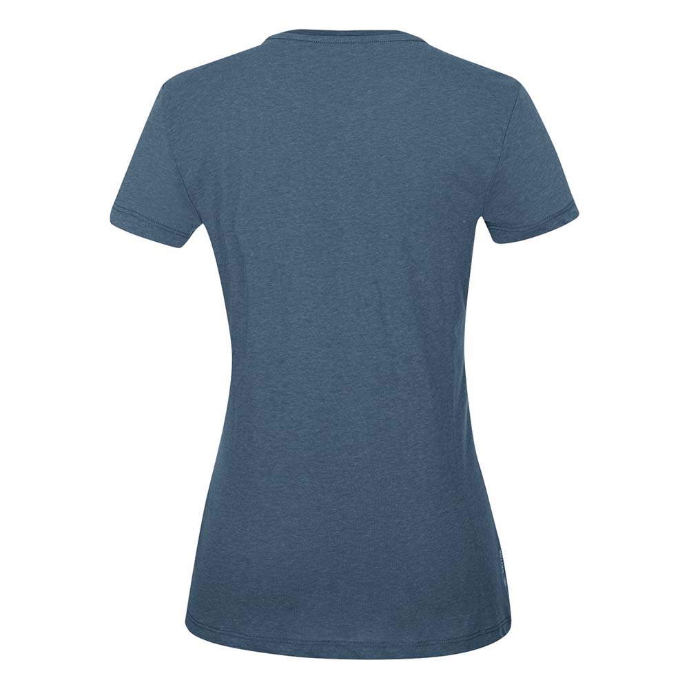 Salewa Frames Dry Short Sleeve Navy Blue Women T-Shirts