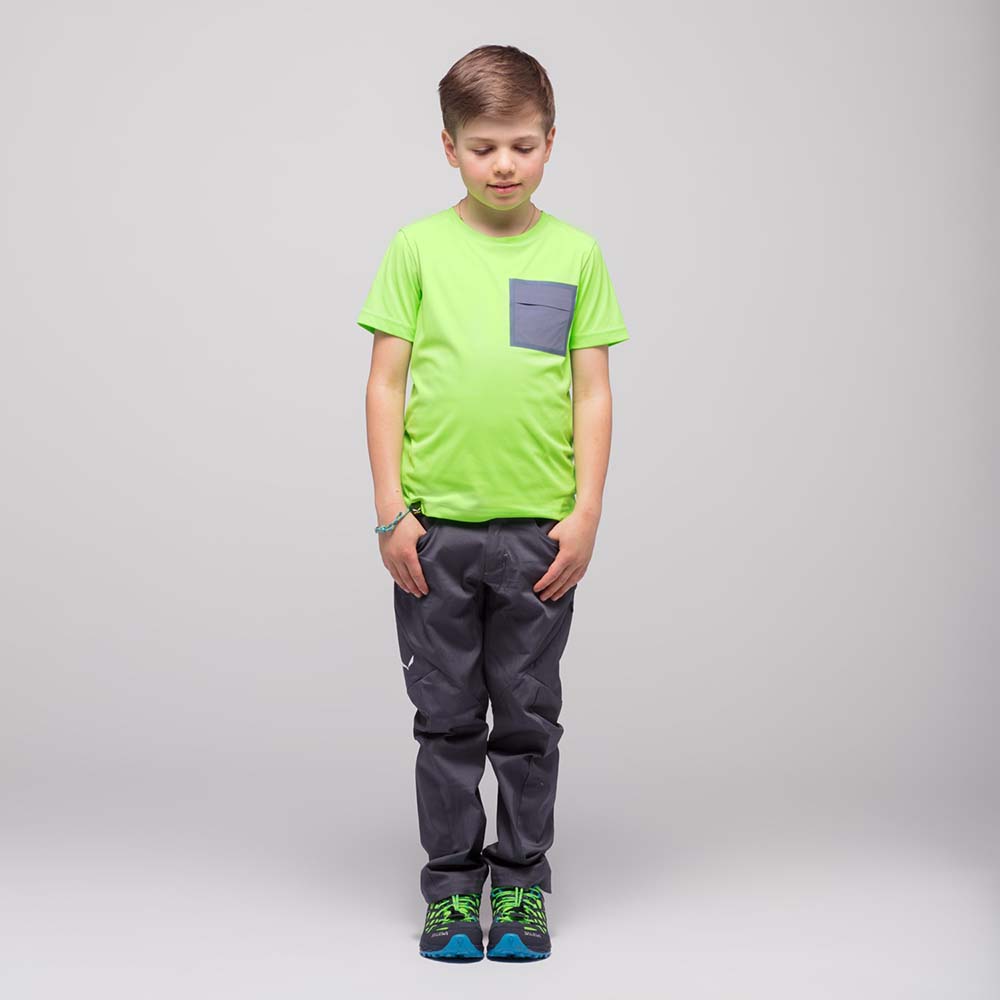 Salewa Agner Movement Cotton Dark Blue Kids Pants