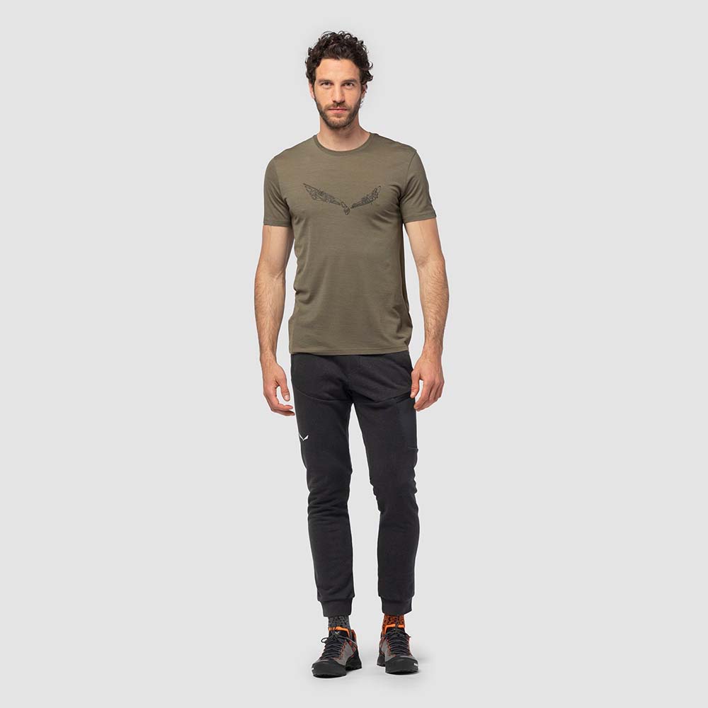 Salewa Lavaredo Hemp Train Black Men Pants