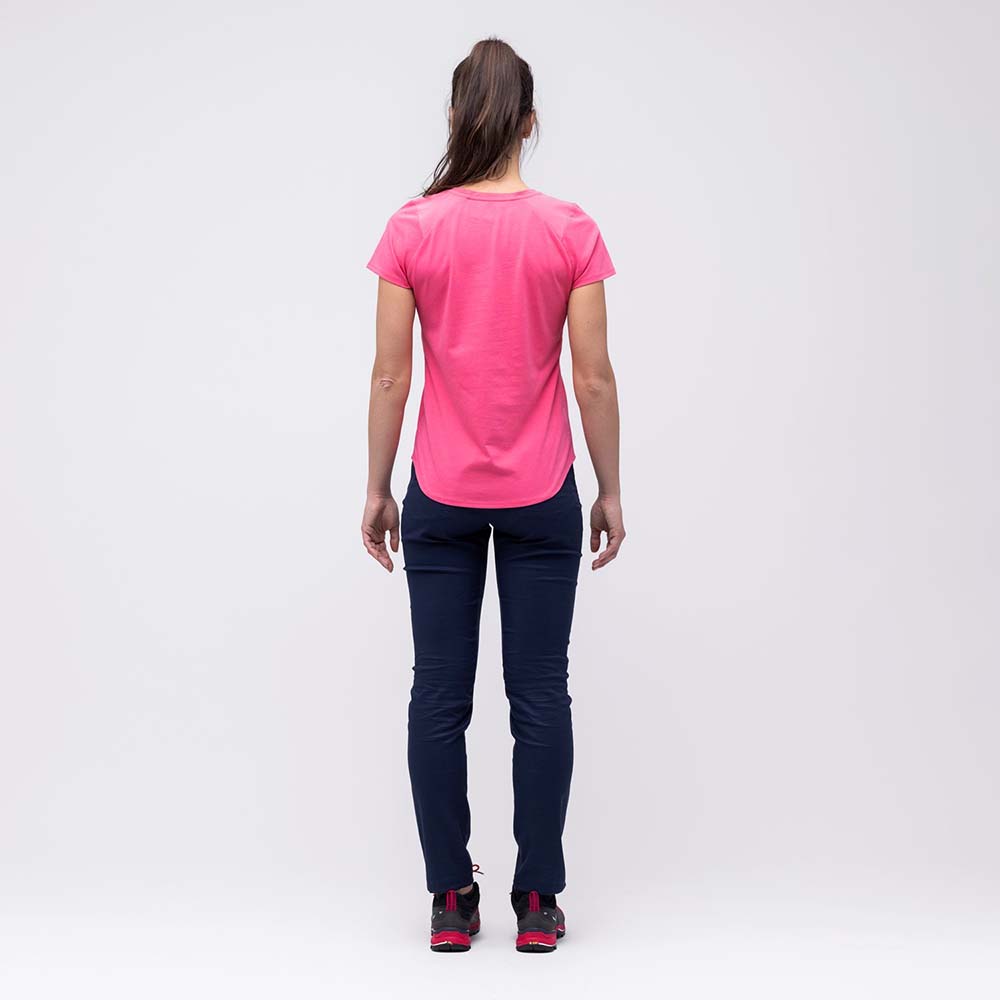 Salewa Alpine Hemp Graphic Violet/Rose Women T-Shirts