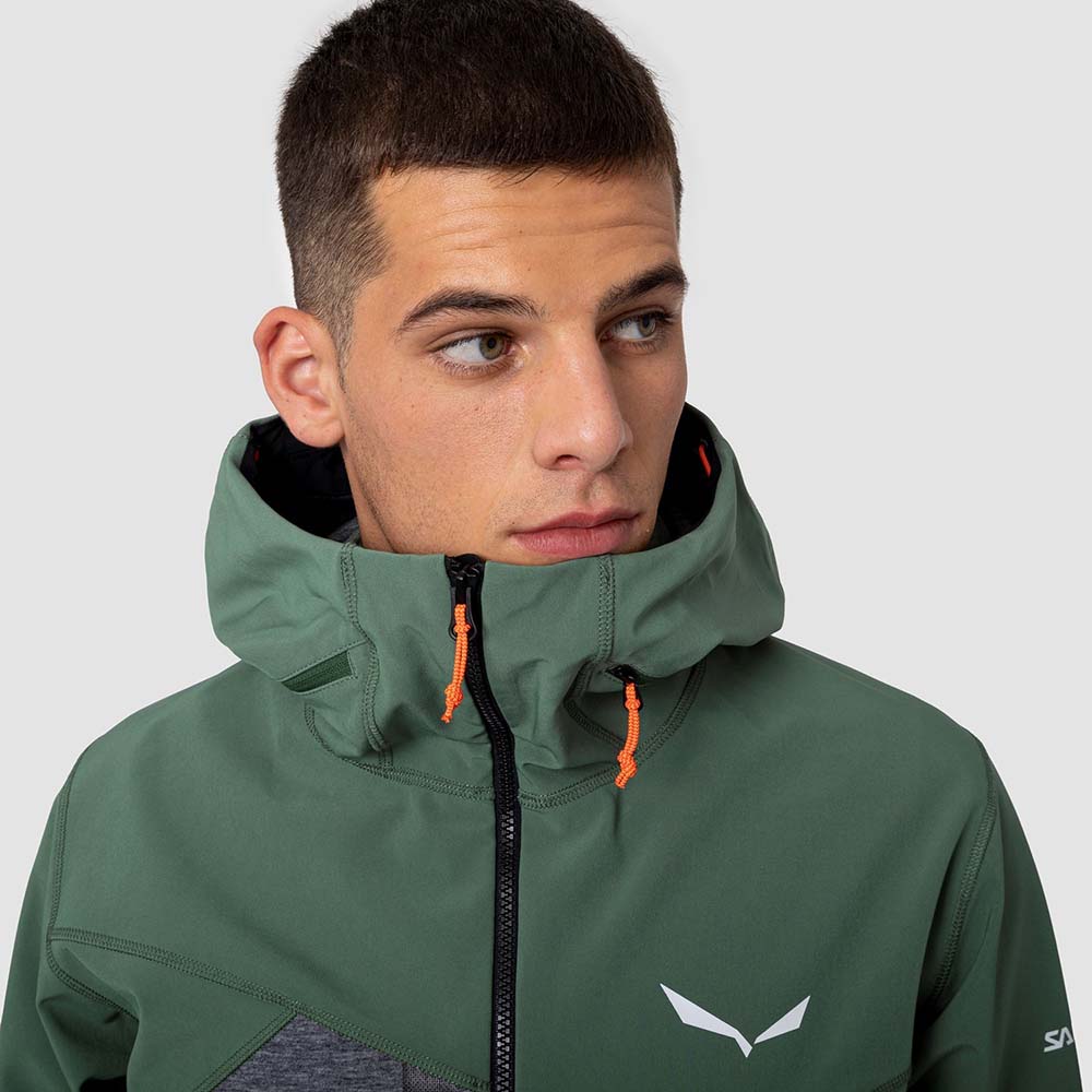Salewa Comici Stormwall/Durastretch Green Men Jacket